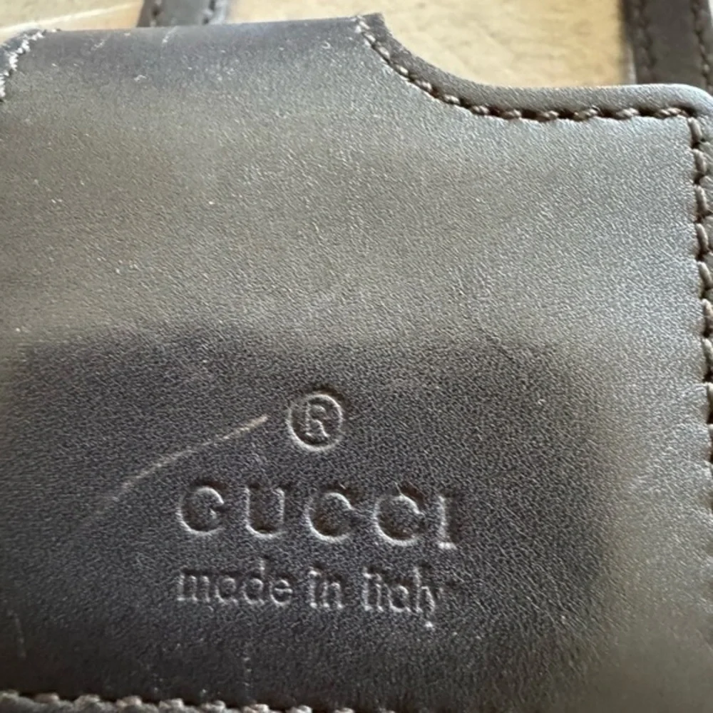 Gucci phone case.